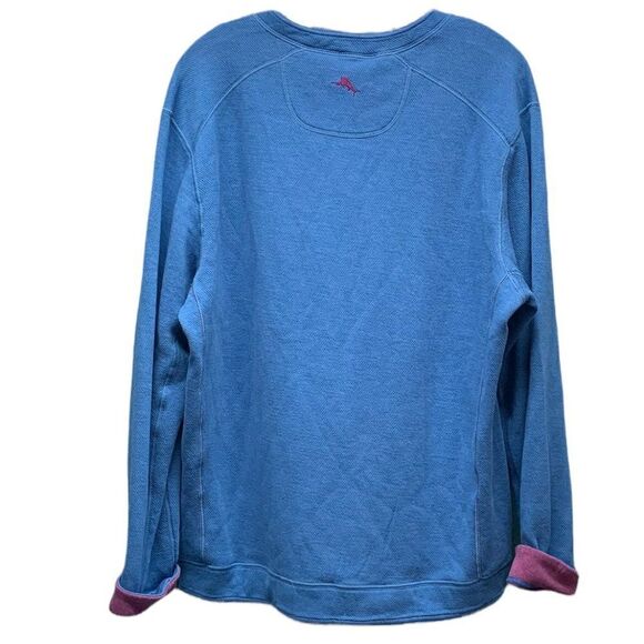 NWT Tommy Bahama Reversible Long Sleeve Flipshore Abaco Size Medium - Picture 3 of 8